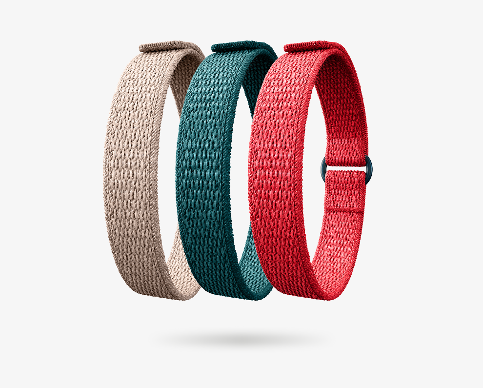 Hilo Nylon-Armband im 3er-Pack - Sanft & Frisch