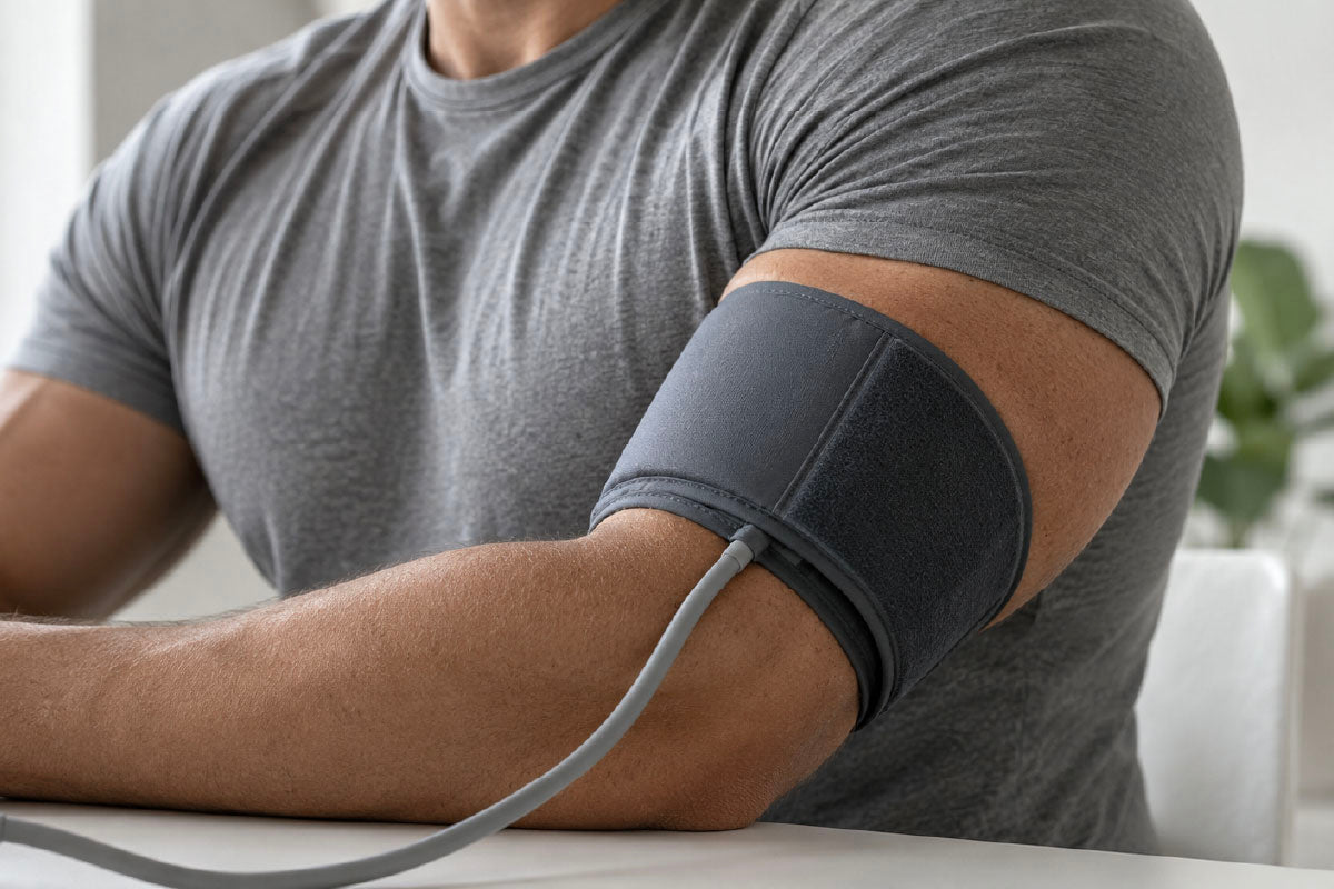 DEL Blood pressure monitor for larger arms