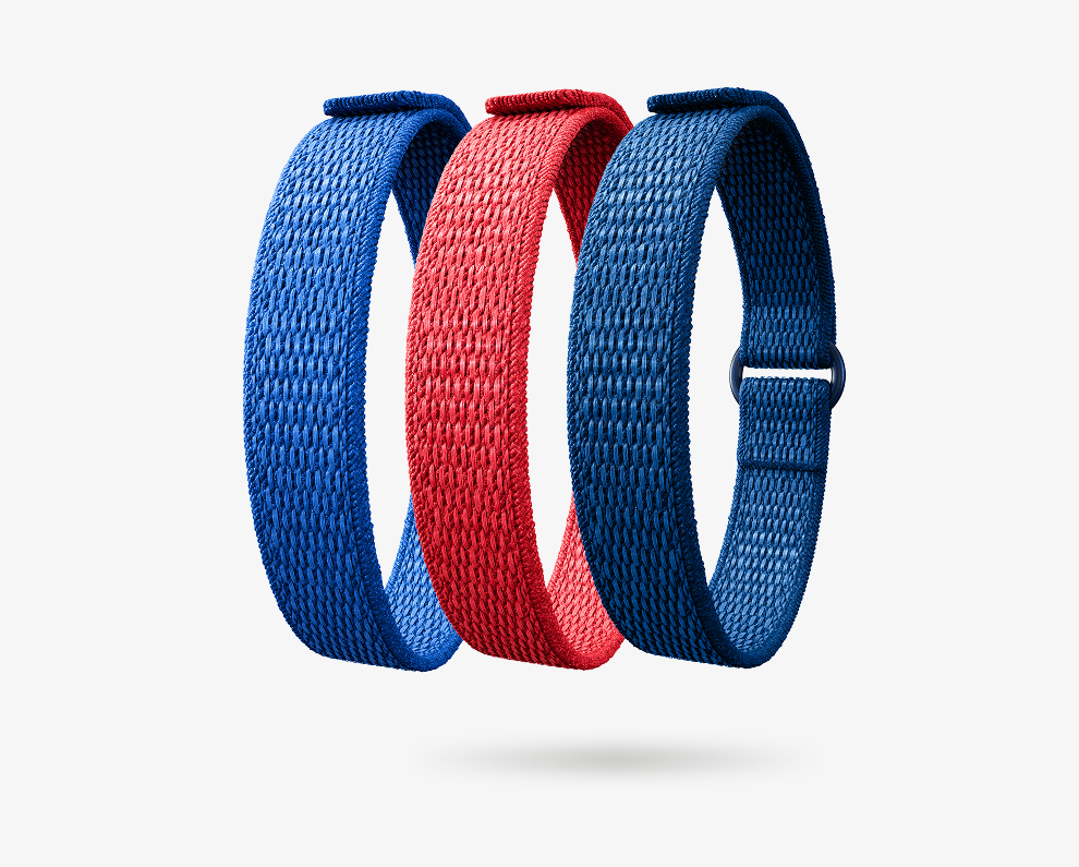 Hilo Nylon Strap 3-Pack - Colour Pop
